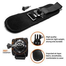 Carica l'immagine nel visualizzatore di Gallery, MiPremium - Supporto da polso per GoPro Session Black Silver Hero 8 7 6 5 4...