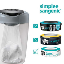 Carica l'immagine nel visualizzatore di Gallery, Tommee Tippee Simplee Sangenic Ricarica x 6, solo per 6 Pezzi, Bianco - Ilgrandebazar