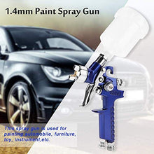 Carica l'immagine nel visualizzatore di Gallery, Pistola Per Verniciare A Spruzzo 1.4mm Ugello 600cc HVLP Aerografo pistola...