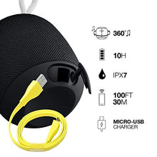 Carica l'immagine nel visualizzatore di Gallery, Ultimate Ears WONDERBOOM Altoparlante Wireless Bluetooth, Resistente Nero