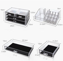 Carica l'immagine nel visualizzatore di Gallery, Display4top cosmetico dell' organizzatore di immagazzinaggio 4 cassetti in...