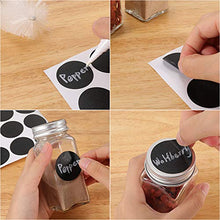 Carica l'immagine nel visualizzatore di Gallery, Gifort Barattoli Portaspezie Vetro, 12PCS Vasetti Vetro Spezie 120ml con...
