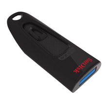 Carica l'immagine nel visualizzatore di Gallery, Sandisk Cruzer Ultra Pen Drive USB 3.0, 128 GB, Nero 128GB,