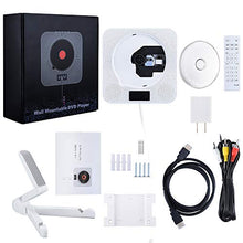 Carica l'immagine nel visualizzatore di Gallery, Lettore CD/DVD Portatile Bluetooth Gueray CD DVD Montabile a Parete...