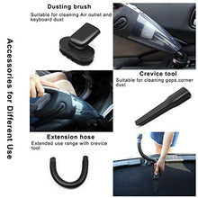Carica l'immagine nel visualizzatore di Gallery, URAQT Aspirabriciole Senza Fili, Aspirapolvere Portatile Potente 12V 120W... - Ilgrandebazar