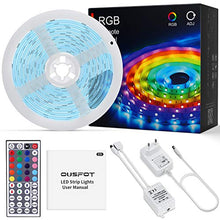 Carica l'immagine nel visualizzatore di Gallery, OUSFOT LED Striscia 5M RGB 150 LED, Strisce 5050 per Esterni Interno,... - Ilgrandebazar