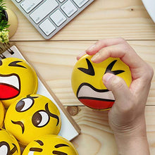 Carica l'immagine nel visualizzatore di Gallery, 24 palline antistress con faccina emoji. per alleviare lo stress, allenare... - Ilgrandebazar