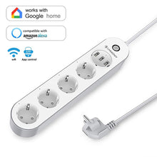 Carica l'immagine nel visualizzatore di Gallery, Ciabatta Intelligente Multipresa WIFI, Smart con 4 Prese AC 3 Porte... - Ilgrandebazar
