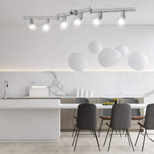 Carica l'immagine nel visualizzatore di Gallery, Lampadario da Soffitto Luce Bianco 4500K, Bojim 6 Luci - Naturale