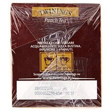 Carica l'immagine nel visualizzatore di Gallery, Twinings - Tè nero, aromatizzato alla pesca - 50 g