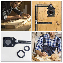 Carica l'immagine nel visualizzatore di Gallery, Foratura localizzatore, Angleizer template Tool aluminum alloy Jig foro bit...