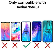 Carica l'immagine nel visualizzatore di Gallery, QHOHQ Vetro Temperato per Xiaomi Redmi Note 8T, [3 Pezzi] [Garanzia a 3 Pezzi
