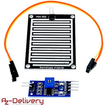 Carica l'immagine nel visualizzatore di Gallery, AZDelivery 3 x Moduli Sensore Pioggia Acqua Piovana per Arduino con eBook - Ilgrandebazar