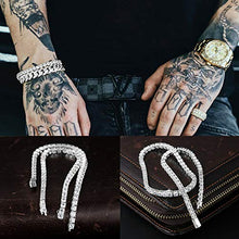 Carica l'immagine nel visualizzatore di Gallery, KRKC&amp;CO Tennis Bracciale Donna Uomo 3mm 4mm 5mm Braccialetto in 14K... - Ilgrandebazar