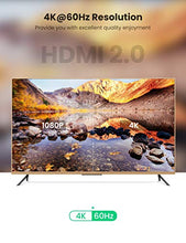 Carica l'immagine nel visualizzatore di Gallery, UGREEN Cavo HDMI 2.0 4K 60Hz Maschio a HDR UHD ARC Ethernet 2M
