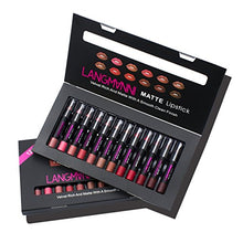 Carica l'immagine nel visualizzatore di Gallery, Lucoss Rossetto Matte,12pcs / lot opaco Impermeabile Velluto A - Ilgrandebazar