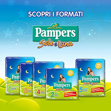 Carica l'immagine nel visualizzatore di Gallery, Pampers Sole e Luna Pannolini Midi, Taglia 3 (4-9 kg), 3 (120 Unità)