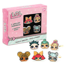 Carica l'immagine nel visualizzatore di Gallery, L.O.L. Surprise ! Anello da Bambina, Confezione 6 Anelli per Ragazze con... - Ilgrandebazar