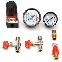 Carica l'immagine nel visualizzatore di Gallery, MASUNN 125Psi Compressore Aria Valvola Di Pressione Regolatore Di...