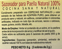 Carica l'immagine nel visualizzatore di Gallery, Condimento per paella naturale al 100% senza additivi artificiali - Solo...