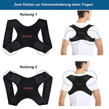 Carica l'immagine nel visualizzatore di Gallery, RIRGI Correttore di Postura Spalle Schiena Supporto, Fascia Traspirante L - Ilgrandebazar
