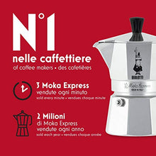 Carica l'immagine nel visualizzatore di Gallery, Bialetti ME2 Moka Express Caffettiera, Alluminio, Argento, 2 Tazze - Ilgrandebazar