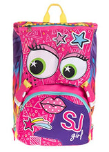 Carica l'immagine nel visualizzatore di Gallery, Zaino Estensibile Big, Facce da SJ, 28 Lt, Rosa, Sdoppiabile, Scuola &amp; Tempo...
