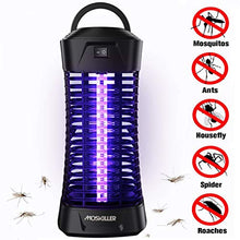 Carica l'immagine nel visualizzatore di Gallery, Zanzariera Elettrica, 6W LED Lampada Antizanzare Elettrico Insetticida di...