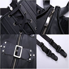 Carica l'immagine nel visualizzatore di Gallery, MISS MOLY Donna Sexy Corsetto Bustino Pelle Corset Hot Lingerie Aperto 6XL - Ilgrandebazar