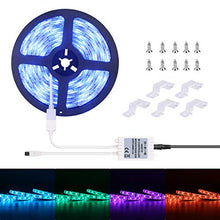 Carica l'immagine nel visualizzatore di Gallery, Striscia LED 5M, ALED LIGHT Impermeabile Strip 5 Metri RGB 150 LEDs 5050...