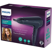 Carica l'immagine nel visualizzatore di Gallery, Philips HP8230/00 ThermoProtect Asciugacapelli, 2100 W, Nero - Ilgrandebazar