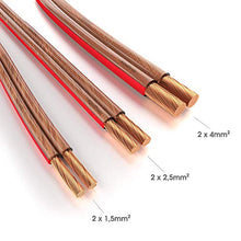 Carica l'immagine nel visualizzatore di Gallery, KabelDirekt 15m Cavo audio per diffusori acustici (2x2,5mm² 15m, 2x2,5mm²