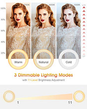 Carica l'immagine nel visualizzatore di Gallery, ELEGIANT Luce per Selfie, ad Anello LED Foto con Clip Telecomando 3...