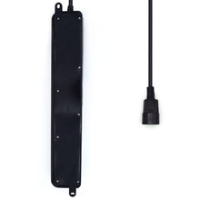 Carica l'immagine nel visualizzatore di Gallery, Ewent EW3925 Multipresa, Ciabatta 6 prese bipasso ITA /Schuko, Nero - Ilgrandebazar