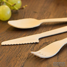 Carica l'immagine nel visualizzatore di Gallery, BIOZOYG Cucchiaio da tavola USA e Getta Ecologico I 16,5cm (100 pezzo) - Ilgrandebazar