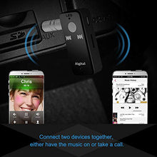 Carica l'immagine nel visualizzatore di Gallery, Aigital Ricevitore Bluetooth Adattatore Audio Portatile Wireless Auto Grigio