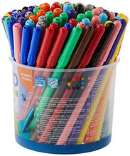 Carica l'immagine nel visualizzatore di Gallery, Giotto 521500 Pennarelli Turbo Color Punta Fine, 0.5-2 mm, Confezione da 96... - Ilgrandebazar
