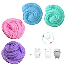 Carica l'immagine nel visualizzatore di Gallery, TIME4DEALS Fluffy Slime Grande Kit Slum Jumbo Floam 4-Pack per - Ilgrandebazar