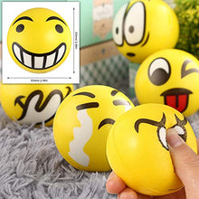 Carica l'immagine nel visualizzatore di Gallery, 24 palline antistress con faccina emoji. per alleviare lo stress, allenare... - Ilgrandebazar