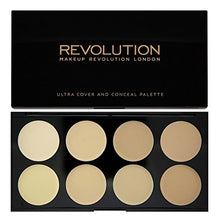 Carica l'immagine nel visualizzatore di Gallery, Makeup Revolution Ultra Cover and Nascondere Palette (Light), 10 G - Ilgrandebazar