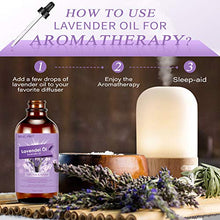 Carica l'immagine nel visualizzatore di Gallery, Olio di lavanda 118 ml, MANSI 100% puro e naturale non diluito oli... - Ilgrandebazar