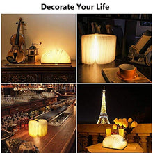 Carica l'immagine nel visualizzatore di Gallery, Yuanj Lampada Libro USB Ricaricabile, a Forma di Libro, Luce LED di... - Ilgrandebazar