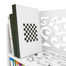 Carica l'immagine nel visualizzatore di Gallery, PrimeMatik - Scaffale in Legno-plastica Libreria Decorativa a 4 Ripiani... - Ilgrandebazar