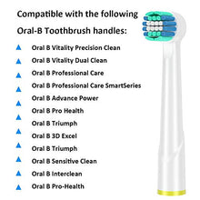 Carica l'immagine nel visualizzatore di Gallery, Qlebao Ricambi Spazzolini Elettrici Compatibile con Oral b, Multipack 4 x 4,...
