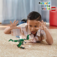 Carica l'immagine nel visualizzatore di Gallery, LEGO 31058 Creator Dinosauro, Set Animali Giocattolo 3 in 1 per Costruire, Giochi per Bambini, Bambine, Ragazzi e Ragazze con T. Rex o Triceratopo o Pterodattilo in Mattoncini, Idee Regalo Creative