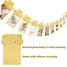 Carica l'immagine nel visualizzatore di Gallery, SPECOOL Palloncini Compleanno Oro Rosa,con Baby Photo Rosa Happy Birthday