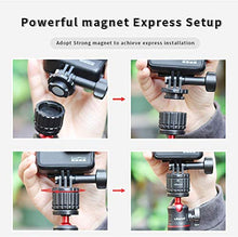 Carica l'immagine nel visualizzatore di Gallery, Attacco per treppiede magnetico a sgancio rapido ULANZI Action Camera, vite...