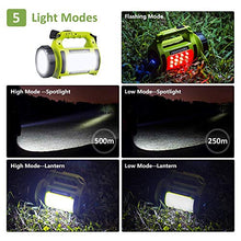 Carica l'immagine nel visualizzatore di Gallery, EULOCA Novostella Torcia Lanterna LED 3 in 1, Lampada Ricaricabile USB 2600mAh