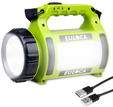 Carica l'immagine nel visualizzatore di Gallery, EULOCA Novostella Torcia Lanterna LED 3 in 1, Lampada Ricaricabile USB 2600mAh