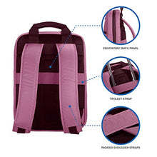 Carica l'immagine nel visualizzatore di Gallery, Tucano-Zaino Colorato Porta Pc per Computer da 13, 14 Pollici. Tasche Rosa